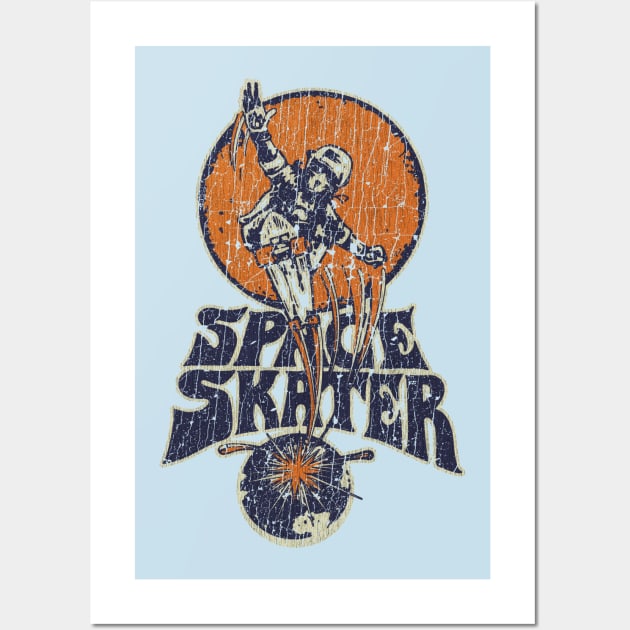 Space Skater 1970 Wall Art by JCD666